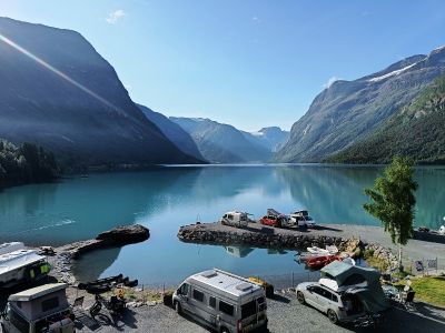 Campsites in Fjord Norway