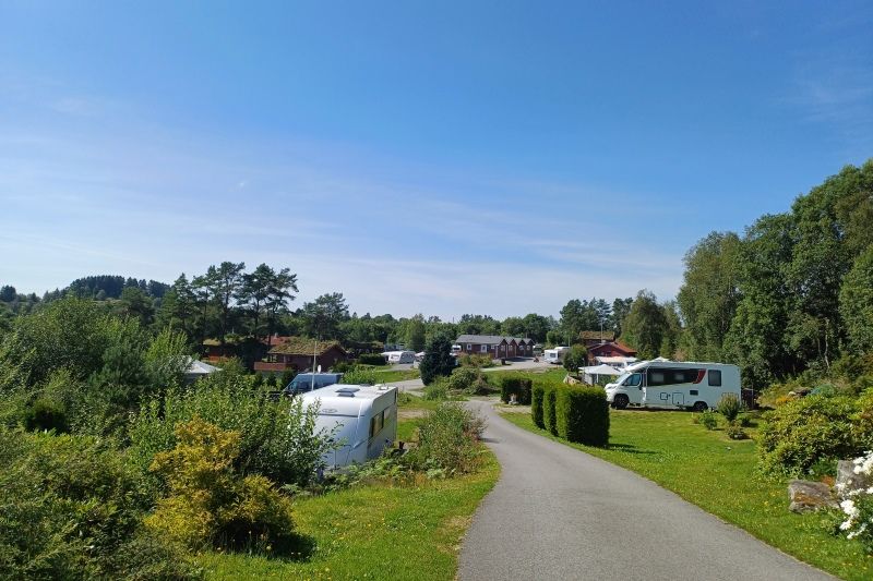 Bruvoll Camping og Hytter ruim opgezette camping