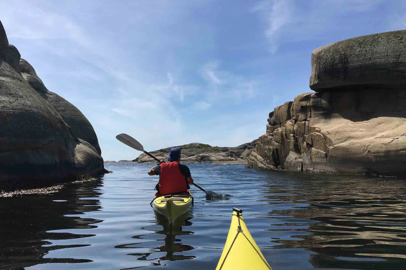 Vora Camping Sandefjord kayakken